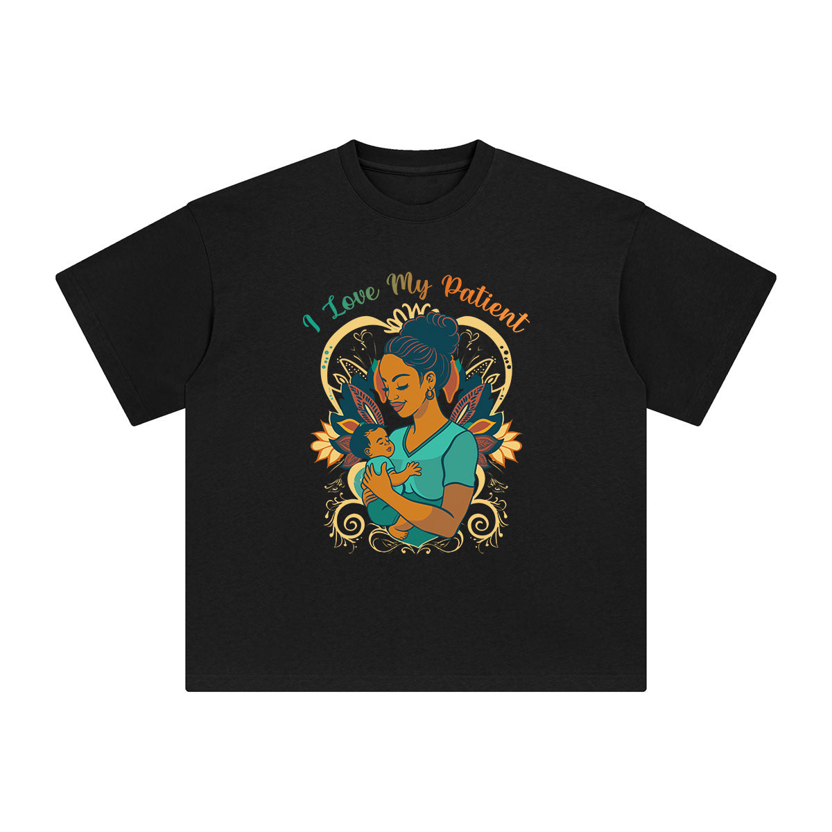 I Love My Patient Graphic Tee-INNBLAC Fashion Apparel