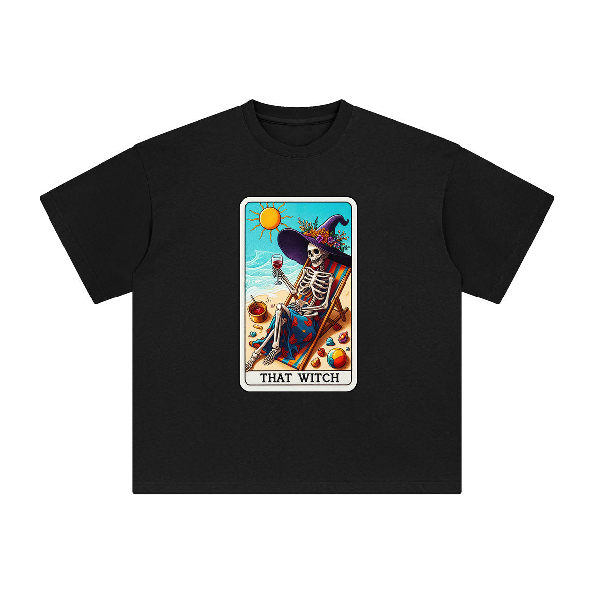 That Witch Graphic Tee-INNBLAC Fashion Apparel