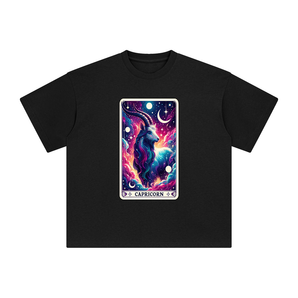 Capricorn Zodiac Graphic Tee-INNBLAC Fashion Apparel