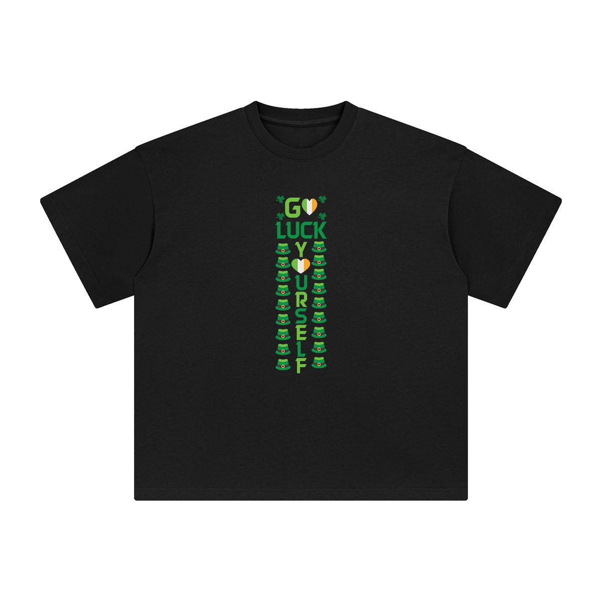 Go Luck Yourself Aesthetic Graphic Tee-INNBLAC Fashion Apparel