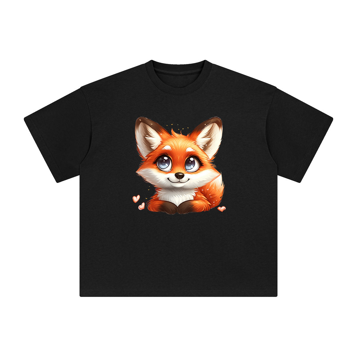 Fox With Love Graphic Tee-INNBLAC Fashion Apparel