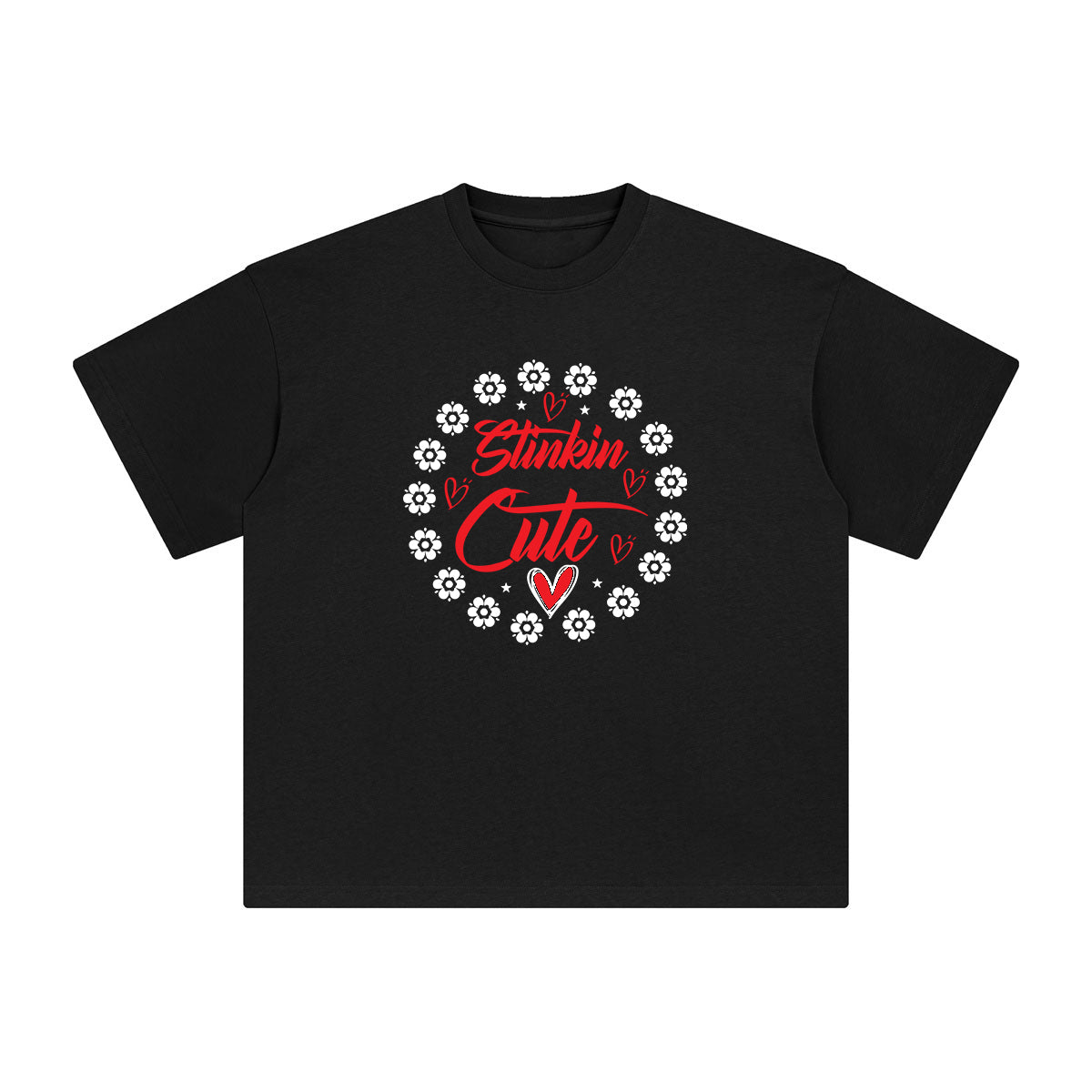 Stinkin Cute Graphic Tee-INNBLAC Fashion Apparel