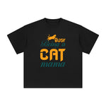Busy Being A Cat Mama Graphic Tee-INNBLAC Fashion Apparel