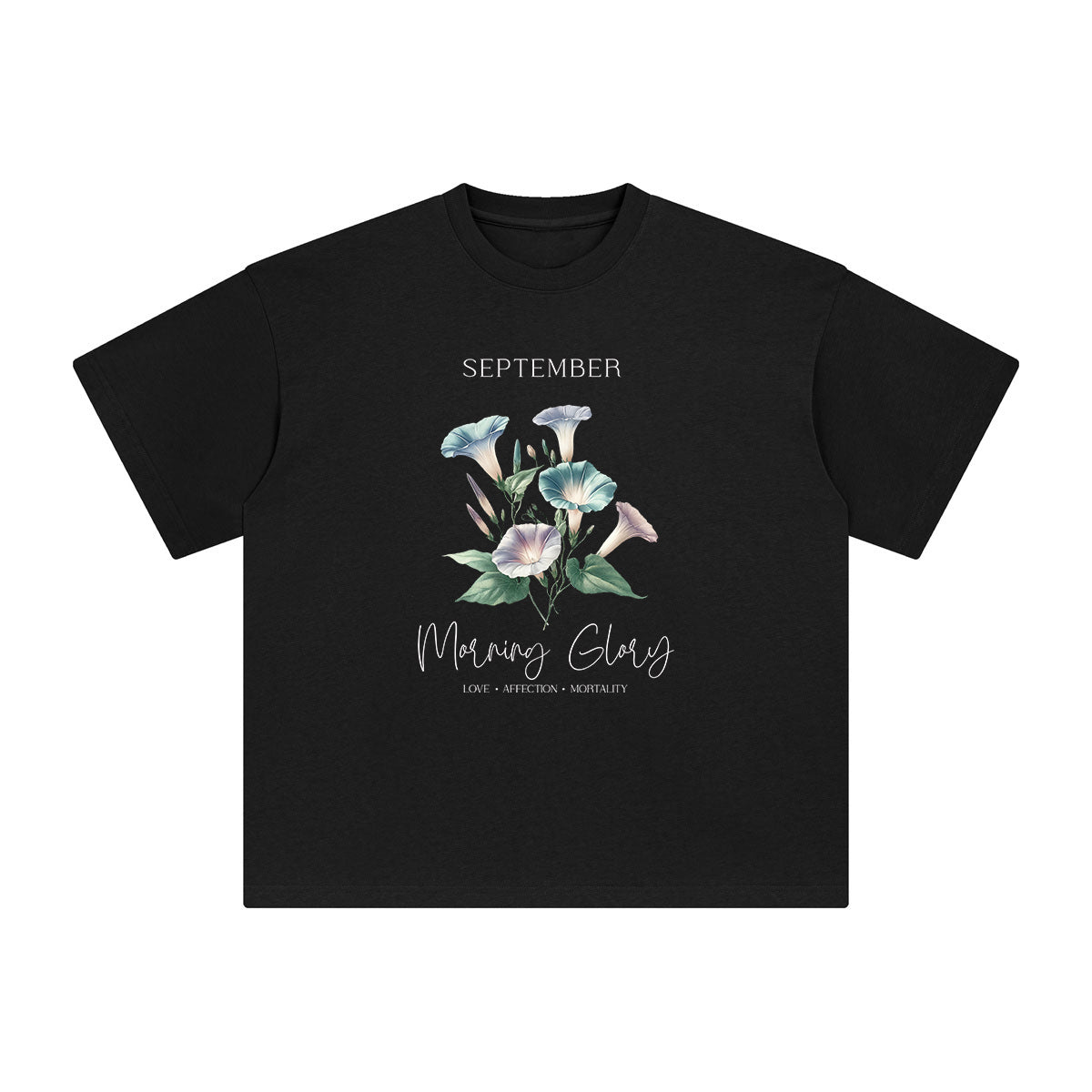 MorningGlory Graphic Tee-INNBLAC Fashion Apparel