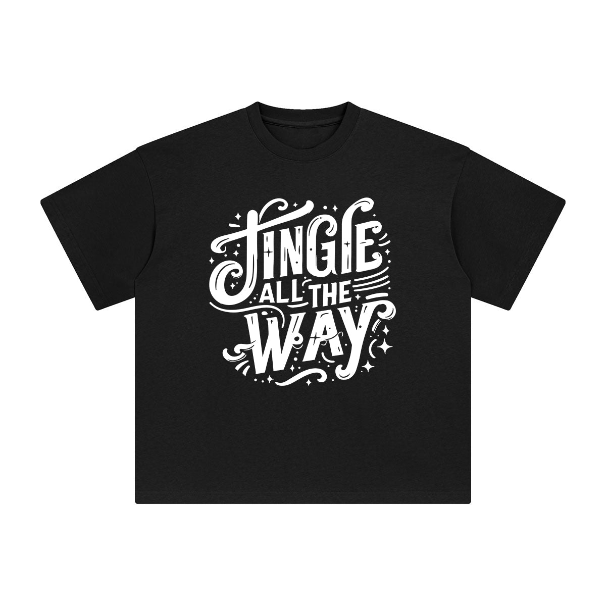 Jingle All The Way Graphic Tee-INNBLAC Fashion Apparel