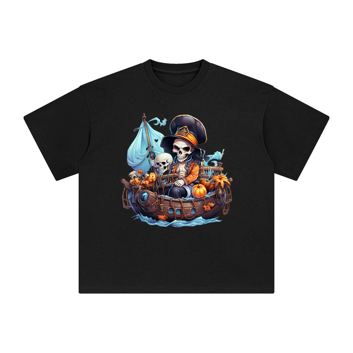 Pirate Graphic Tee-INNBLAC Fashion Apparel