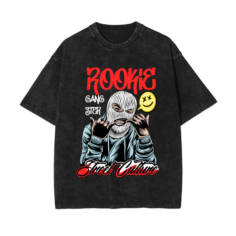Rookie Street Culture Graphic Tee-INNBLAC Fashion Apparel