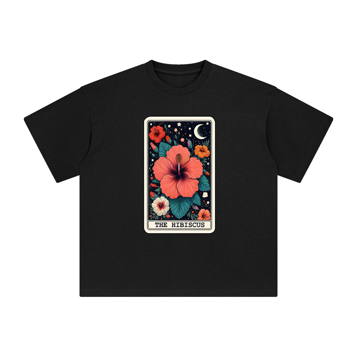 The Hibiscus Graphic Tee-INNBLAC Fashion Apparel