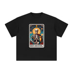 Best Dad Ever Skull Graphic Tee-INNBLAC Fashion Apparel