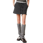 Falda acampanada de alto rendimiento con lavado a la piedra