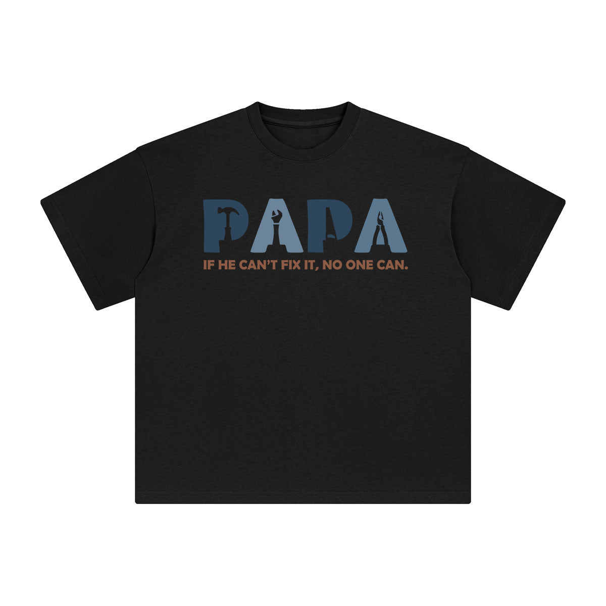 PAPA Graphic Tee-INNBLAC Fashion Apparel