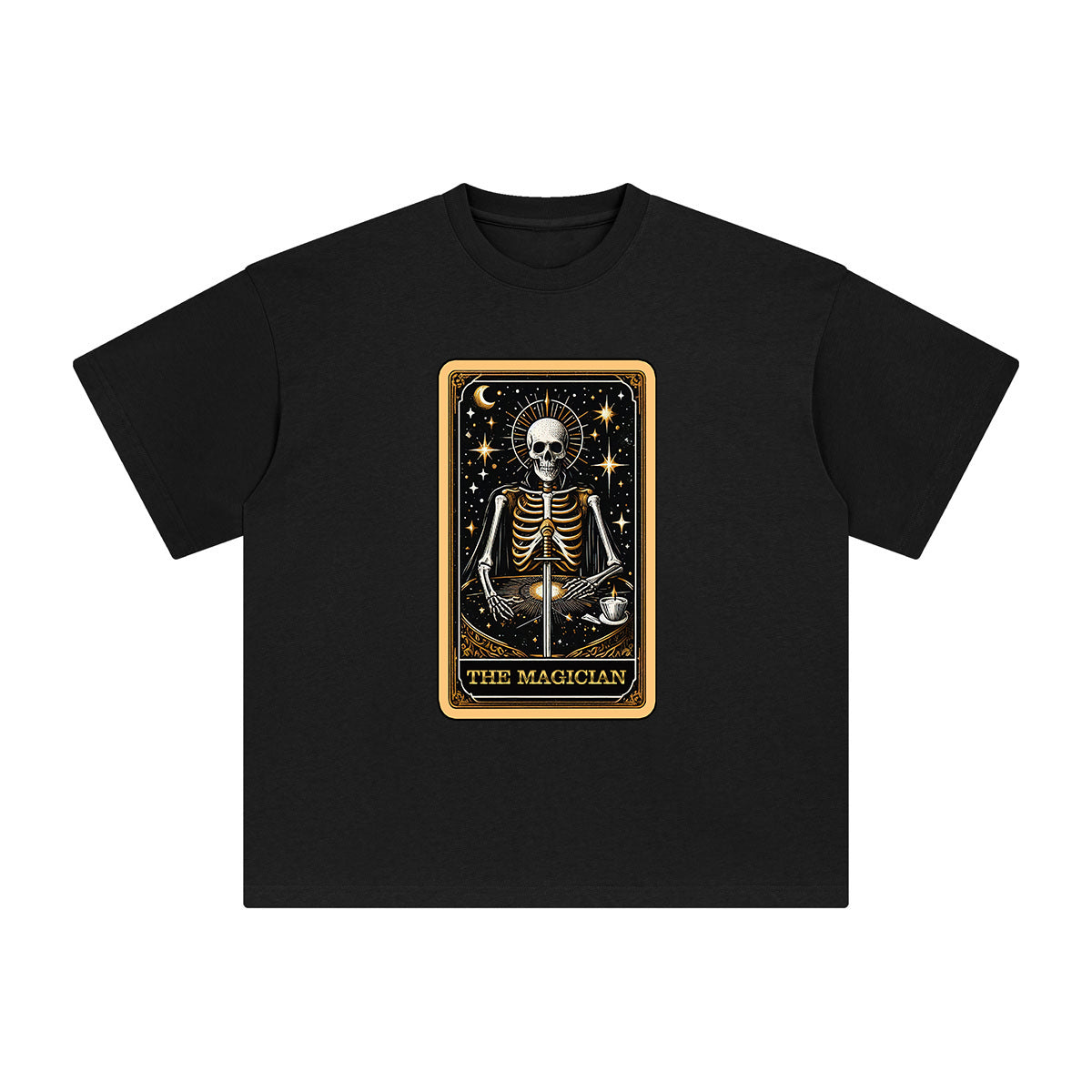 The Magician Card Graphic Tee-INNBLAC Fashion Apparel