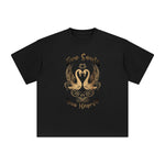 Two Souls Two Hearth Graphic Tee-INNBLAC Fashion Apparel