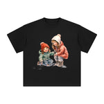 Two Girls Graphic Tee-INNBLAC Fashion Apparel