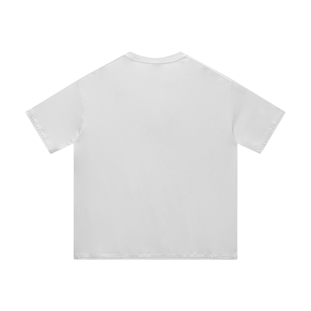 Vintage Wash Relaxed Linen-Cotton Blend Short Sleeve T-Shirt