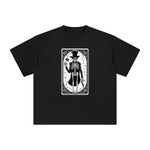 Mystery Skeleton Tarot Card Graphic Tee-INNBLAC Fashion Apparel