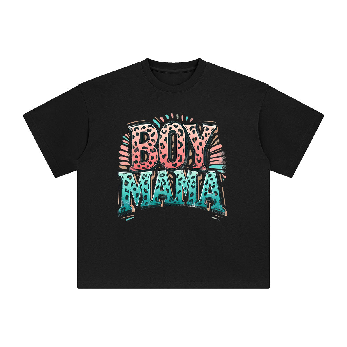 Boy Mama Graphic Tee-INNBLAC Fashion Apparel