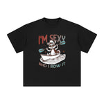 I'm Sexy And I Row It Graphic Tee-INNBLAC Fashion Apparel