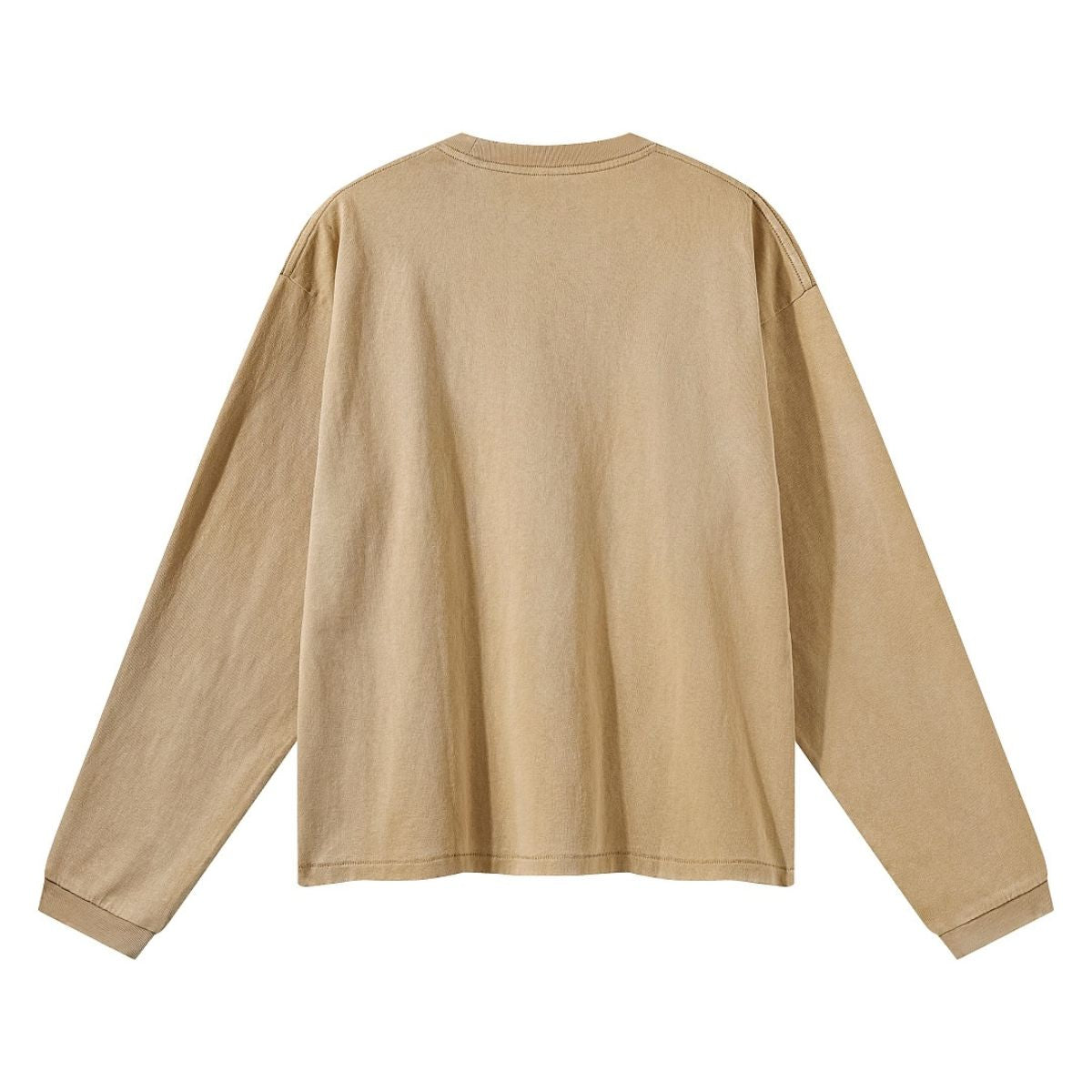 Heavyweight Vintage Brushed Washed Long Sleeve Tee