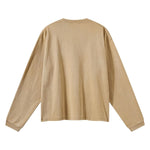 Heavyweight Vintage Brushed Washed Long Sleeve Tee