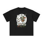 Sir Mittens The Wolf Rider Graphic Tee-INNBLAC Fashion Apparel