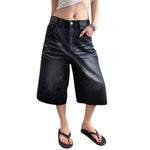 Bermudas con lavado vintage y salpicaduras de tinta
