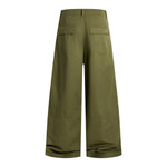 Baggy Wide-Leg Relaxed Utility Cargo Pants