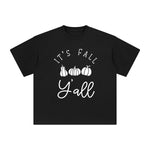 It's Fall Y'all Graphic Tee-INNBLAC Fashion Apparel