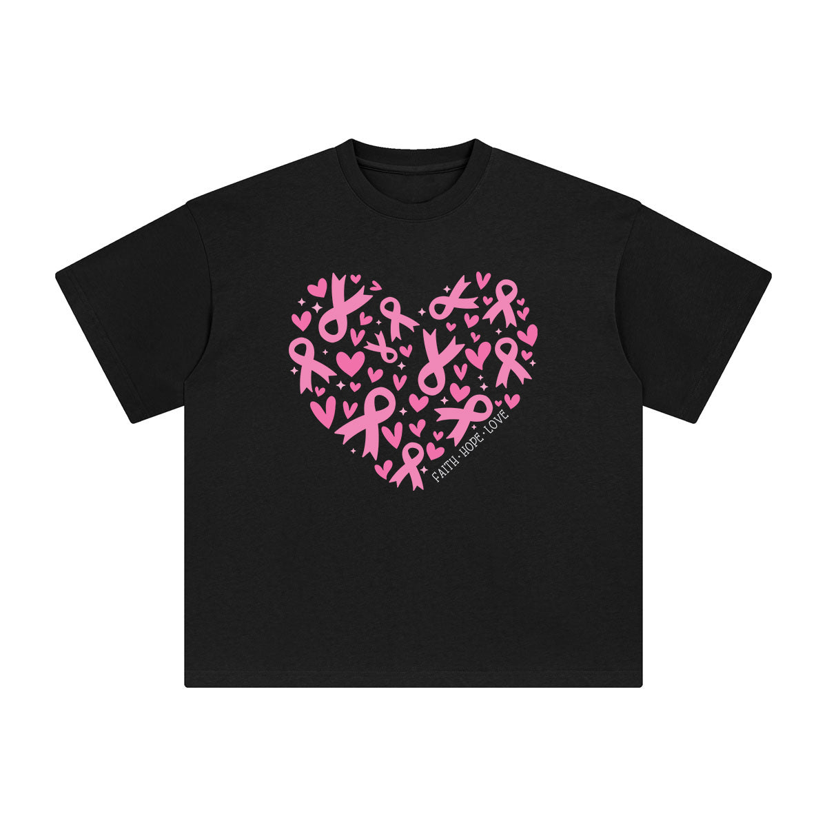 Faith Hope & Love Graphic Tee-INNBLAC Fashion Apparel