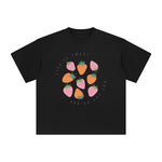 Boho Flower Abstract Graphic Tee-INNBLAC Fashion Apparel
