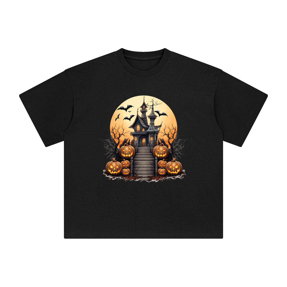Halloween View Graphic Tee-INNBLAC Fashion Apparel