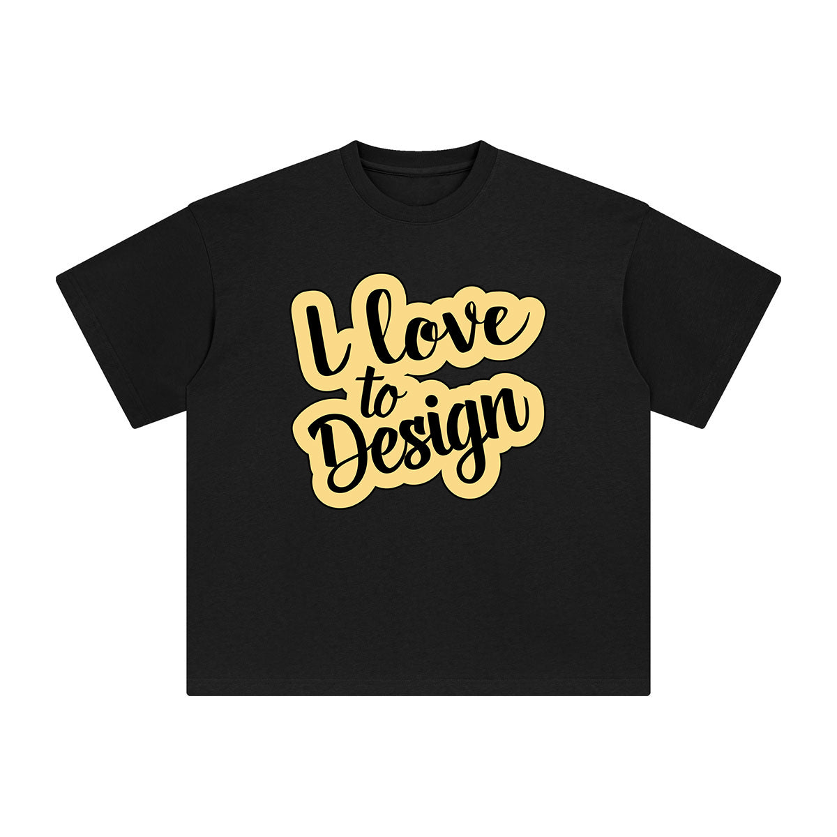 I Love To Design Graphic Tee-INNBLAC Fashion Apparel