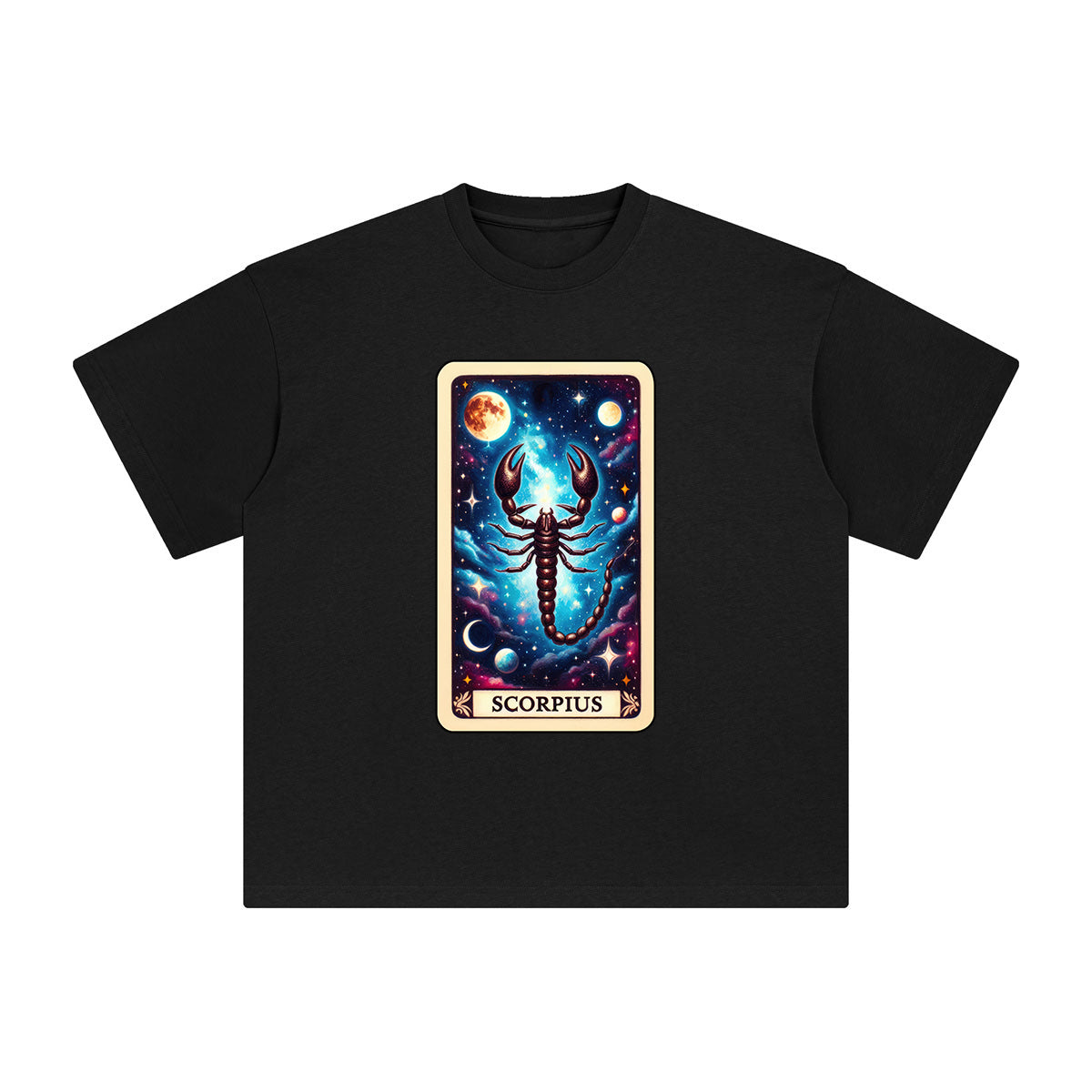 Scorpius Zodiac Graphic Tee-INNBLAC Fashion Apparel