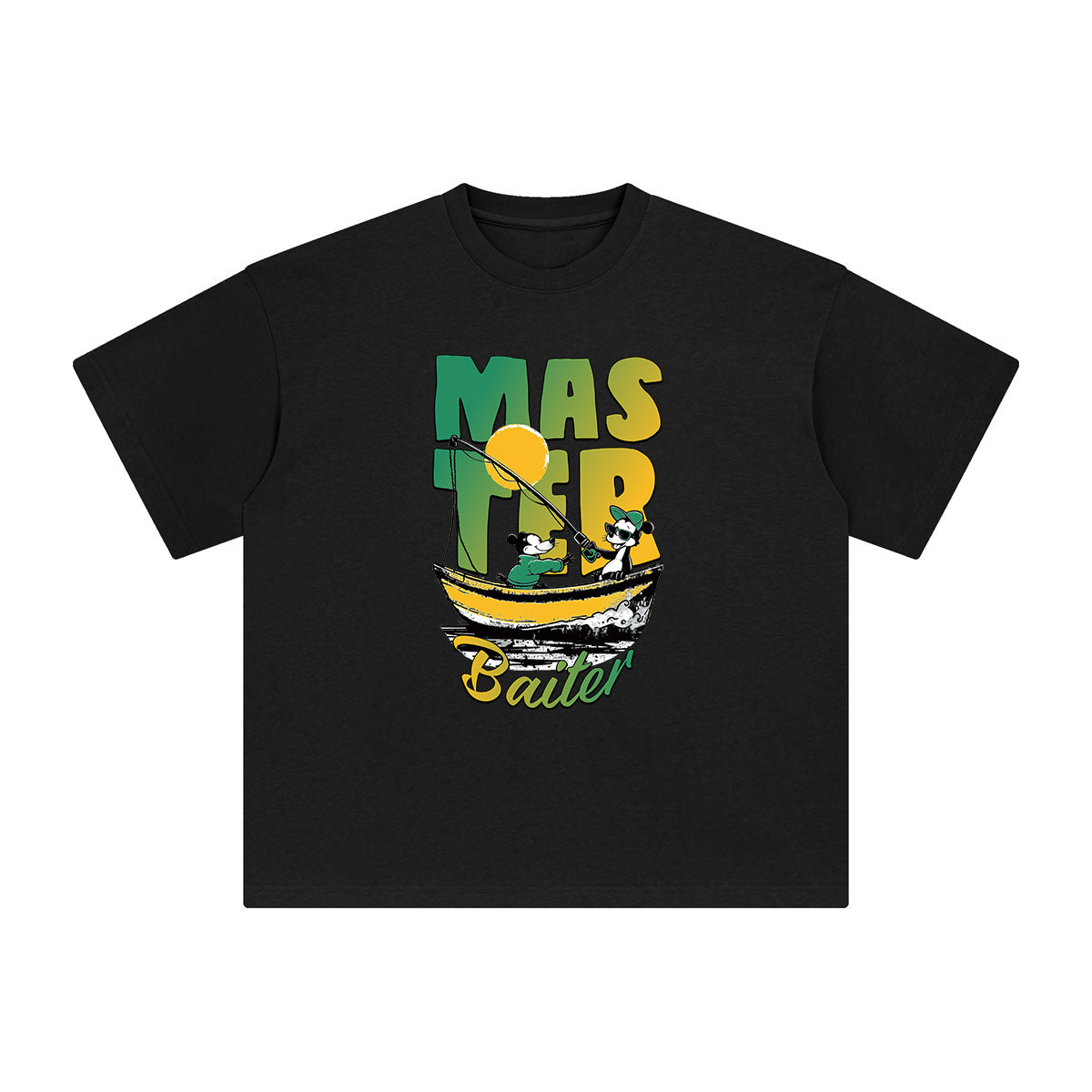 Master Baiter Graphic Tee-INNBLAC Fashion Apparel