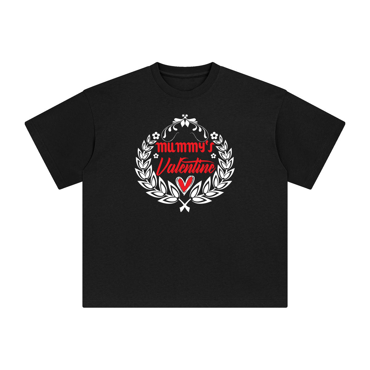 Mummy's Valentine Graphic Tee-INNBLAC Fashion Apparel