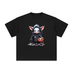 Goth Pig Graphic Tee-INNBLAC Fashion Apparel