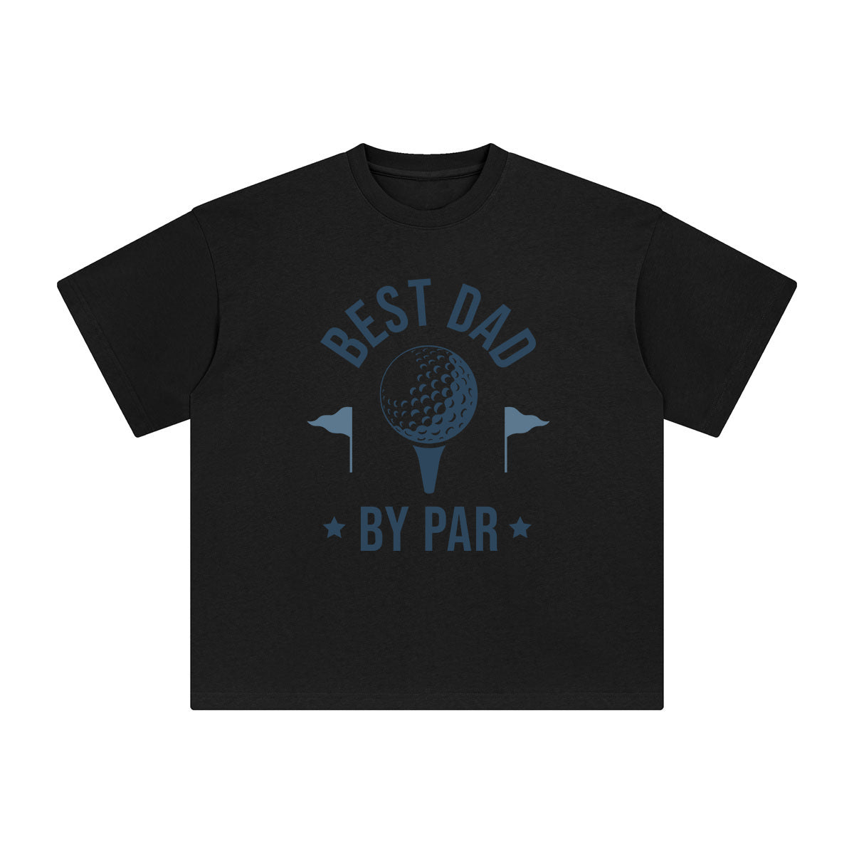 Best Dad By Par Graphic Tee-INNBLAC Fashion Apparel