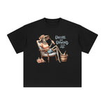 Uncork And Unwind Mama Style Graphic Tee-INNBLAC Fashion Apparel