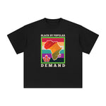 Black by Popular Demand Aesthetic Graphic Tee-INNBLAC Fashion Apparel