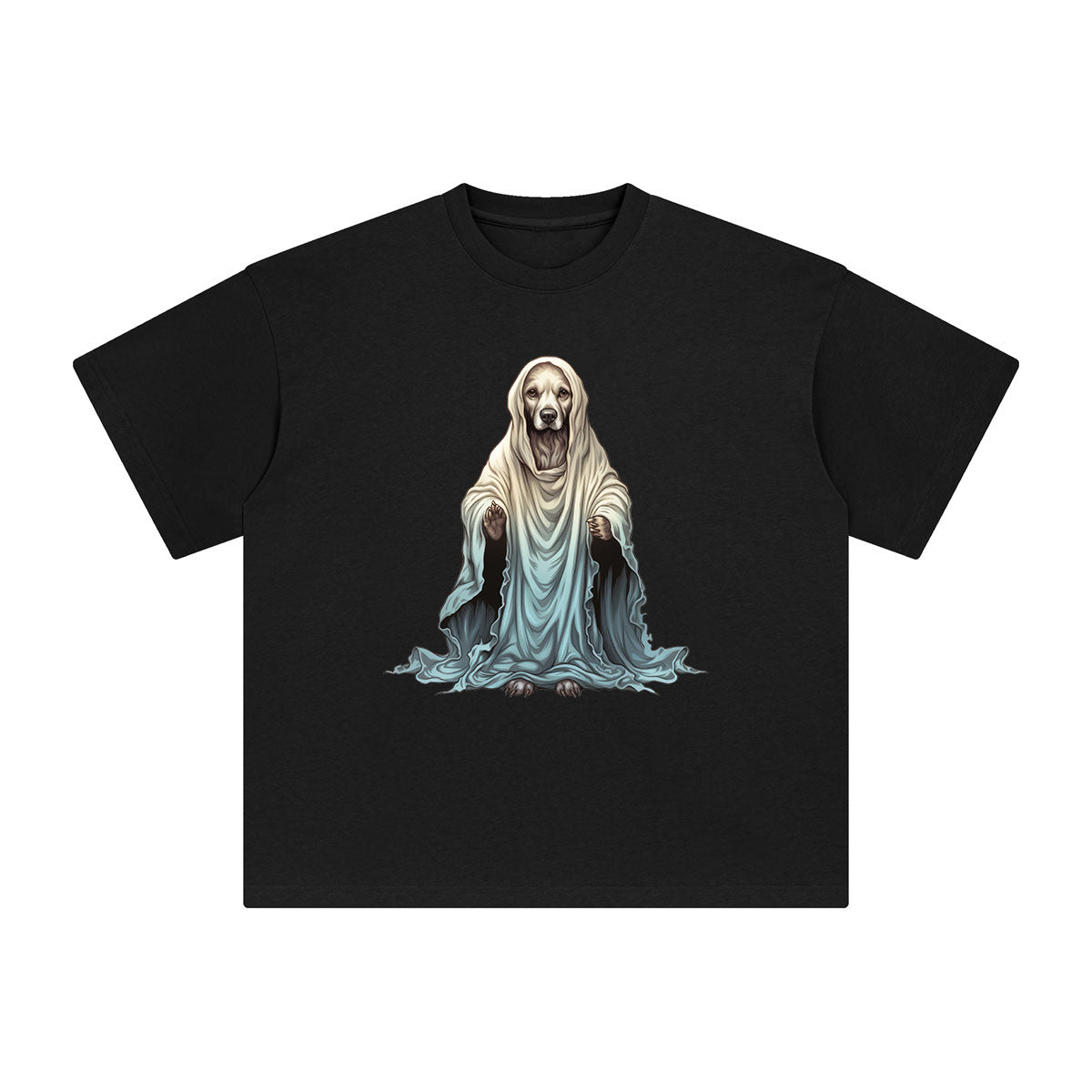 Ghost Dog Graphic Tee-INNBLAC Fashion Apparel