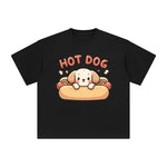 Hot Dog Graphic Tee-INNBLAC Fashion Apparel