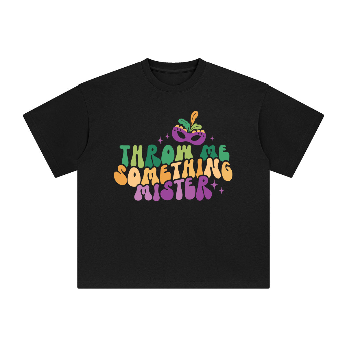 Throm Me Something Mister Graphic Tee-INNBLAC Fashion Apparel