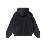 Heavyweight Washed Cotton Kangaroo Pocket Hoodie
