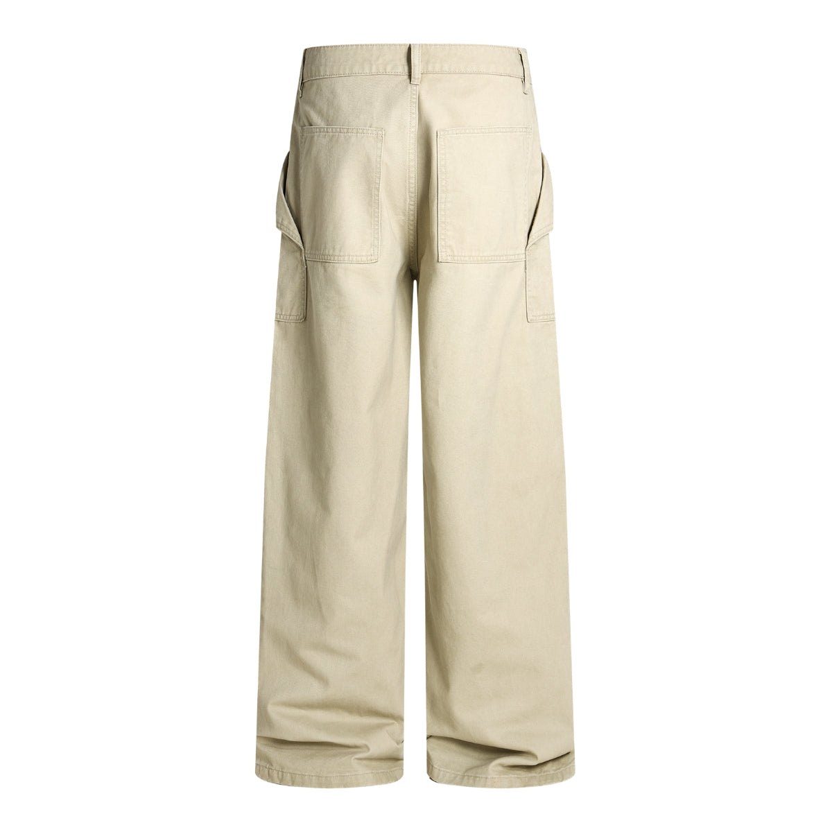 Multi-Pocket Baggy Utility with Zipper Detail Cargo Pants