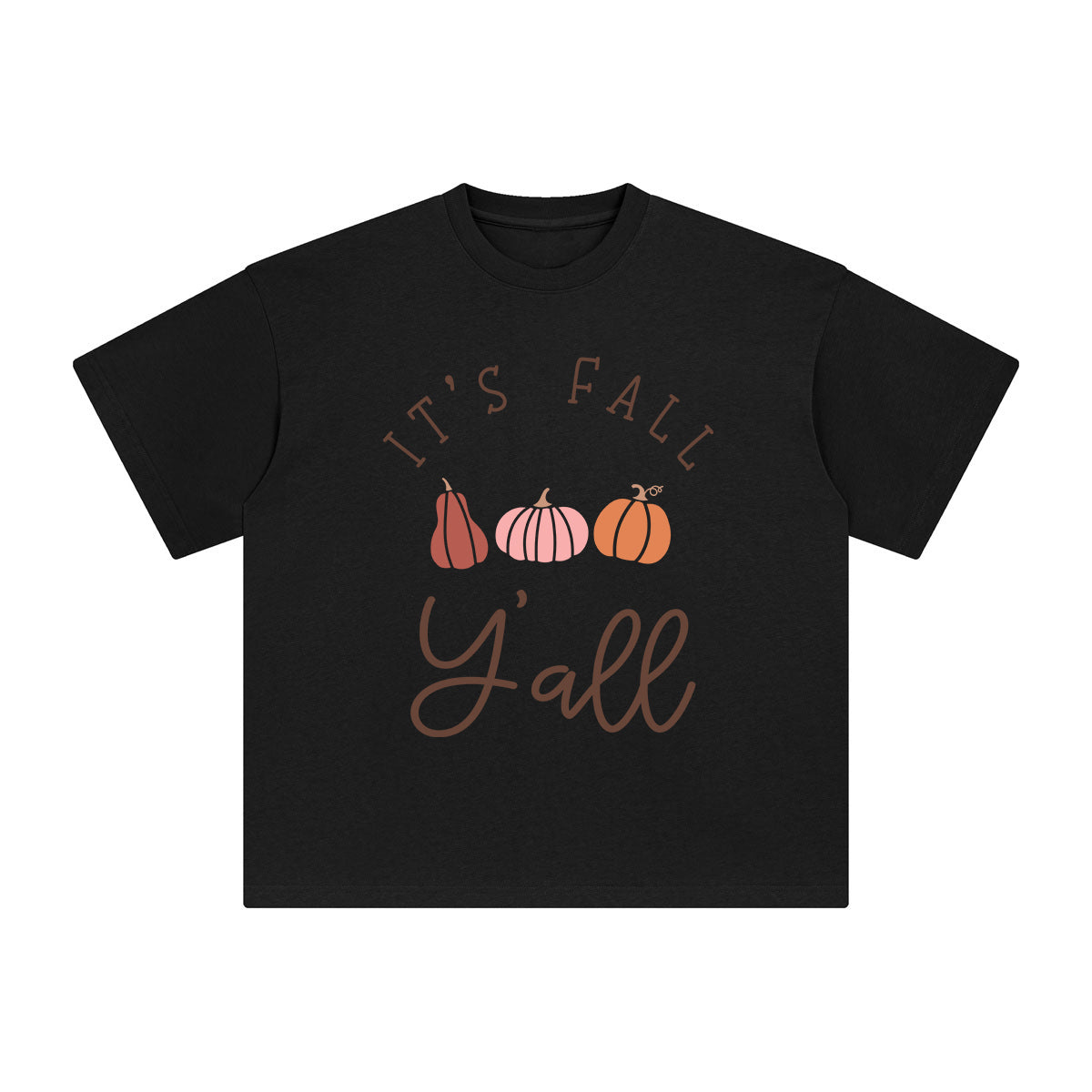 It's Fall Y'all Graphic Tee-INNBLAC Fashion Apparel