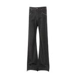 Vintage Raw Denim Wide Flare Jeans