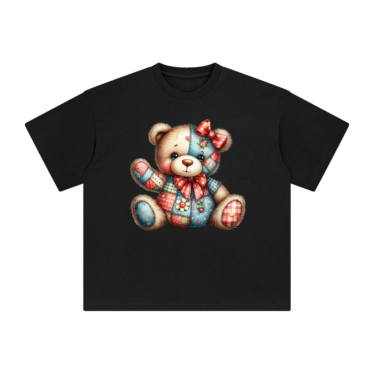 Teddy Bear Graphic Tee-INNBLAC Fashion Apparel