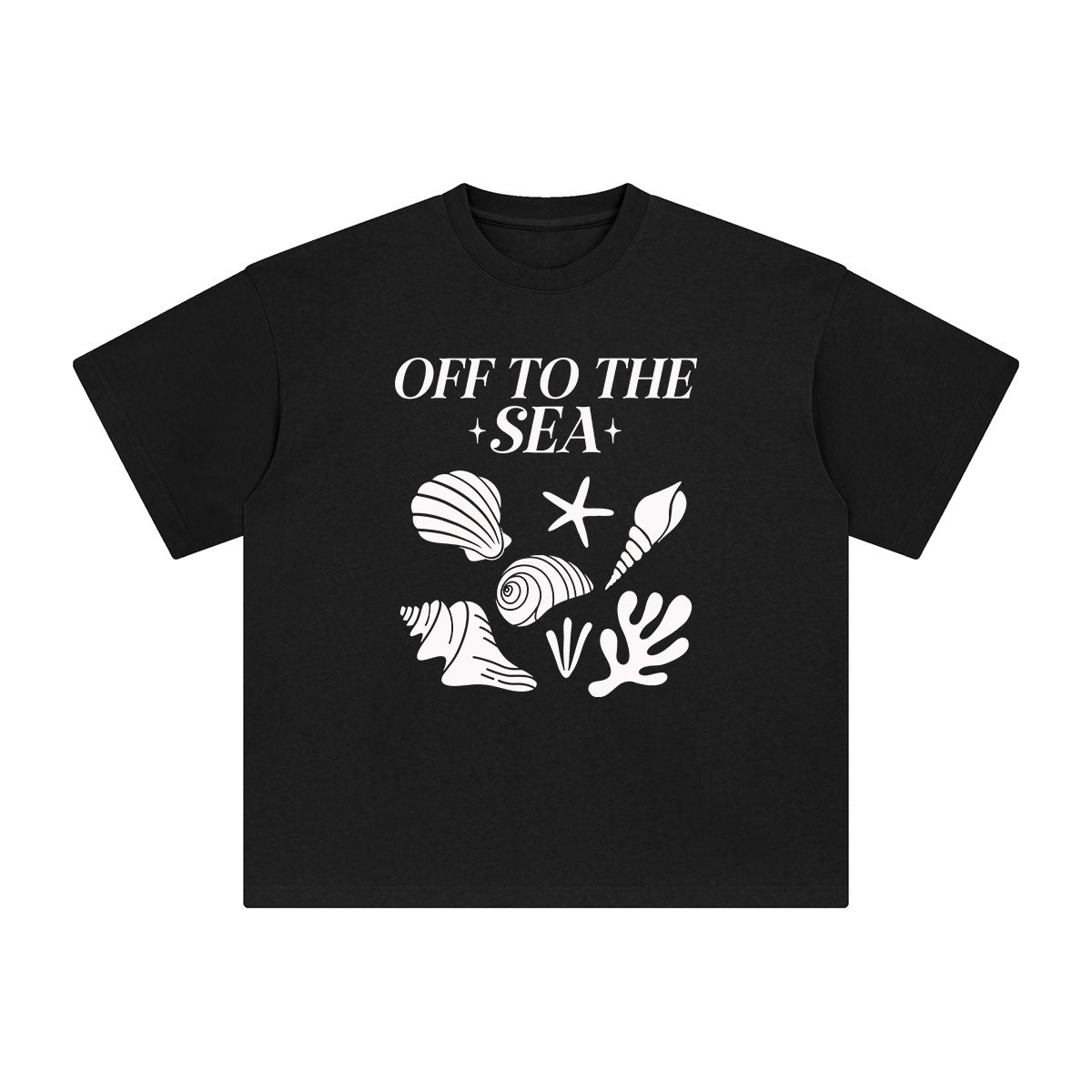Off To The Sea Graphic Tee-INNBLAC Fashion Apparel