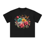 NANA Flowers Graphic Tee-INNBLAC Fashion Apparel