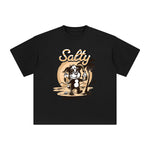 Salty Little Beach Graphic Tee-INNBLAC Fashion Apparel